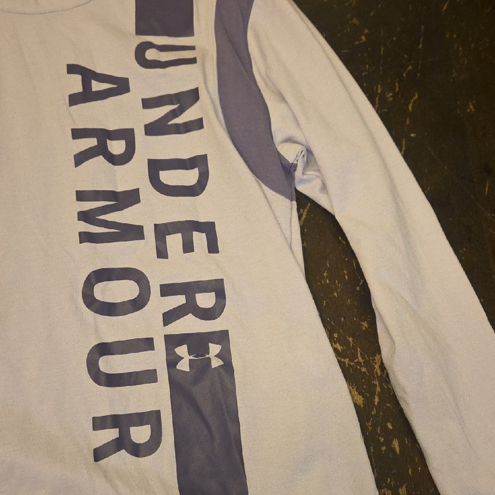 Under Armour Lavender and Violet Long Sleeve Tee - Picture 2 of 5